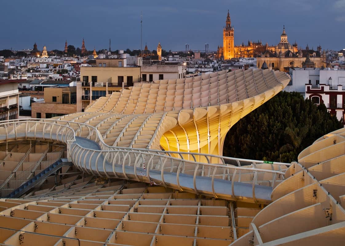 Live flamenco show with Las Setas de Sevilla